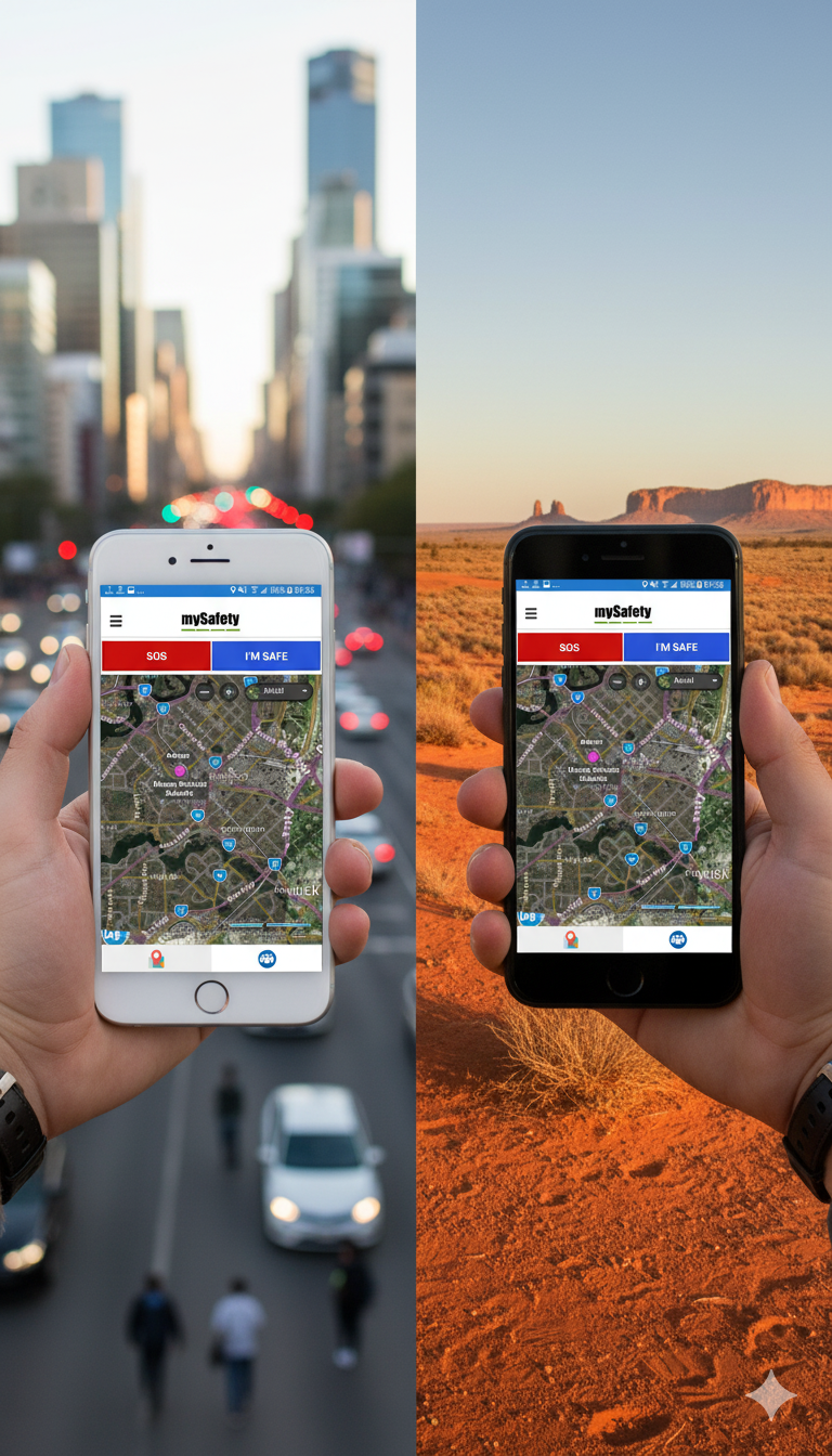 Aplikasi mySafety Mobile