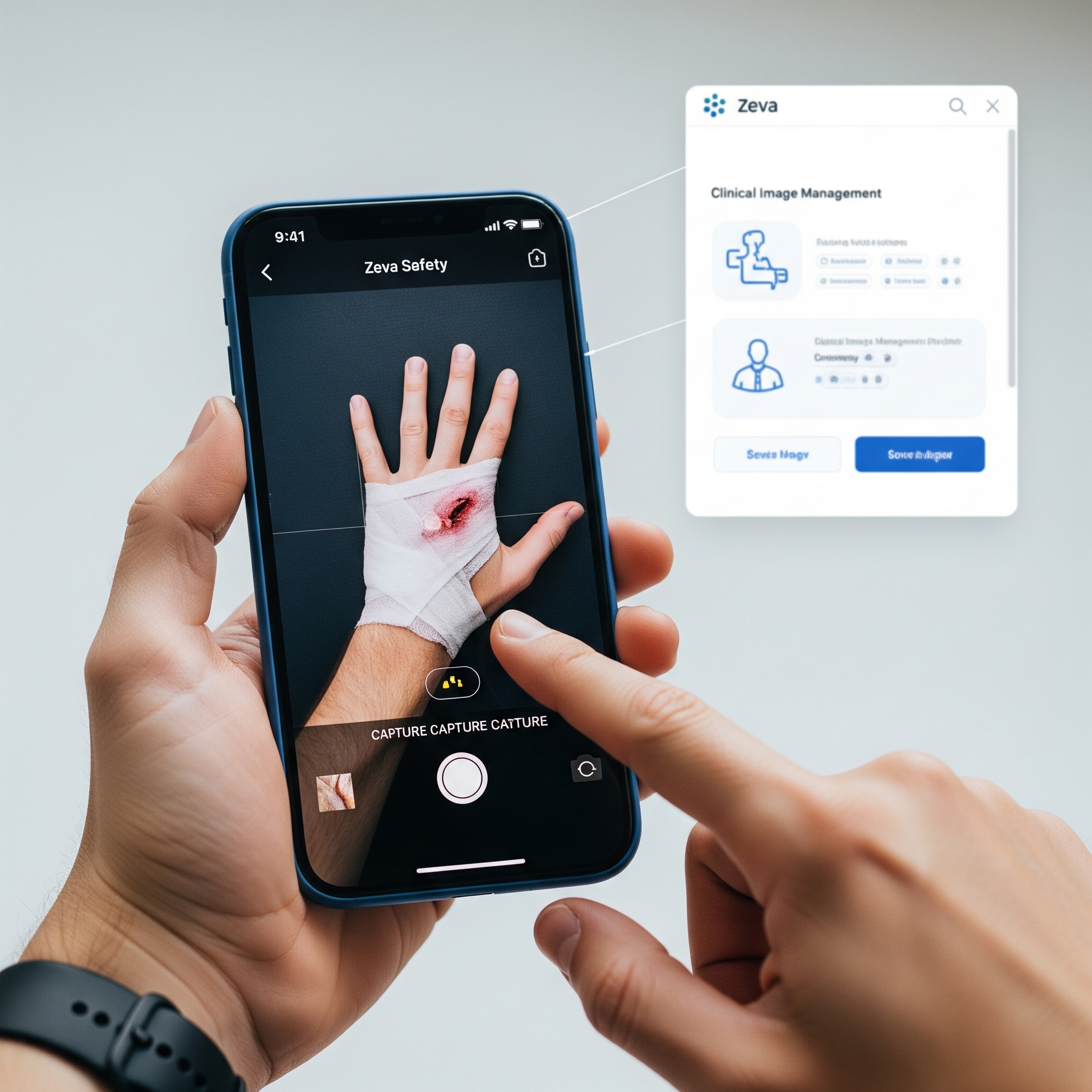 Maket Aplikasi Keamanan Zeva